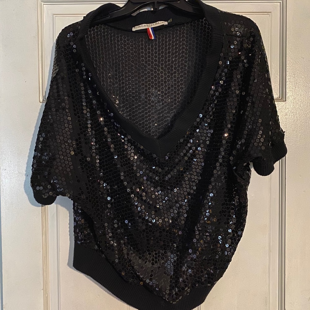 Jc de Castelbajac sequins shirt